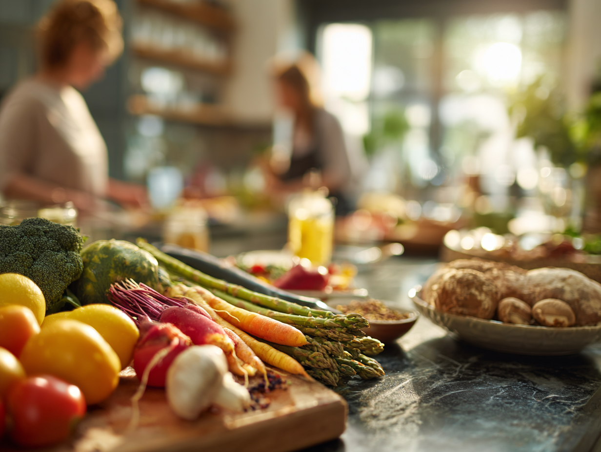 Красиво аранжирано здравословно ястие